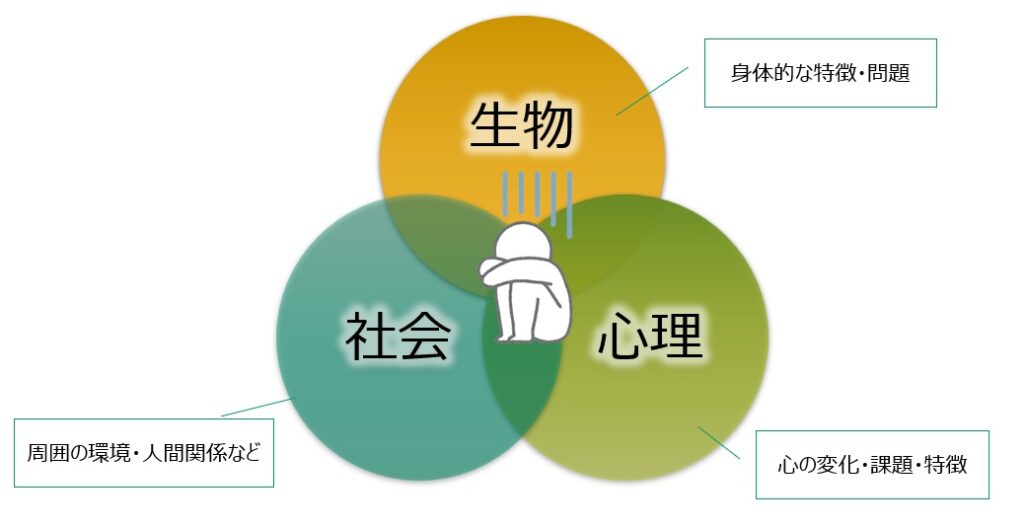 【図】生物心理社会モデル