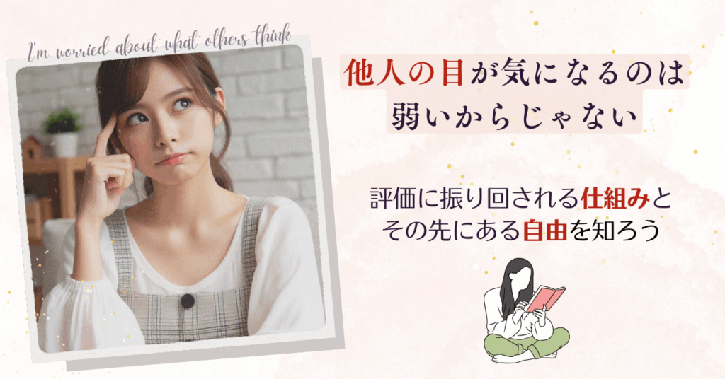 他人の目が気になるのは、弱いからじゃない